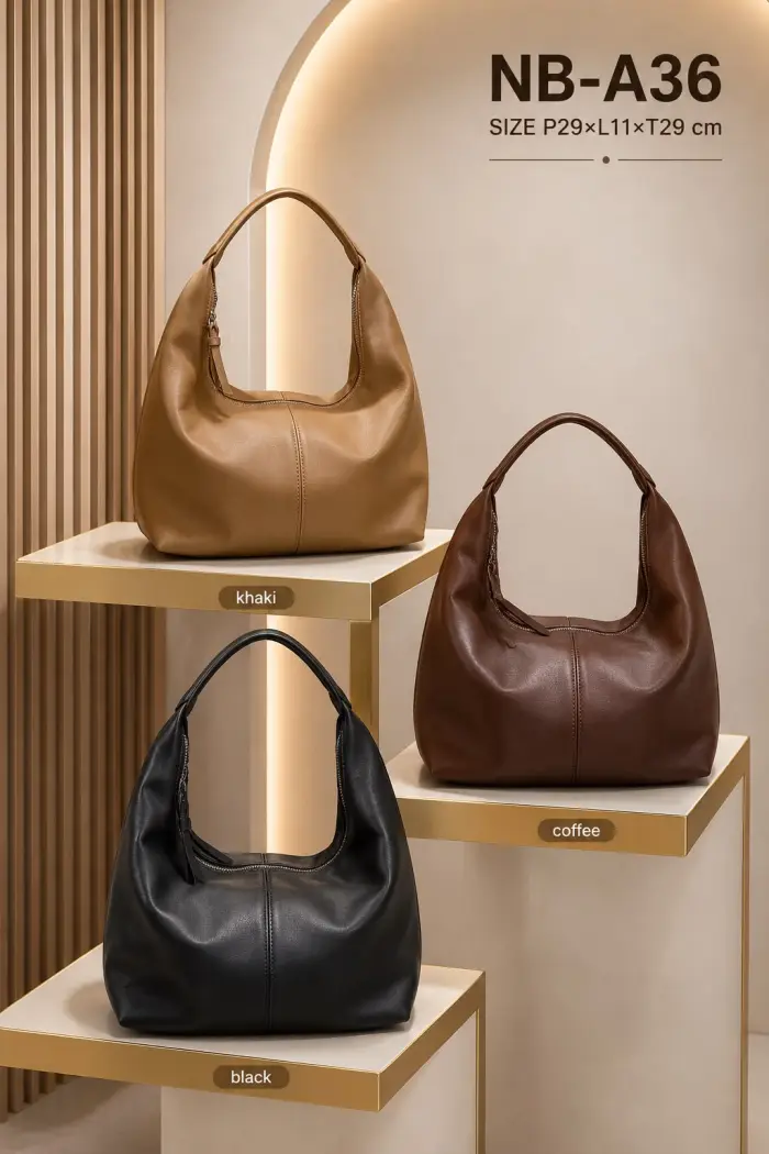 Minimalist Hobo Shoulder Bag