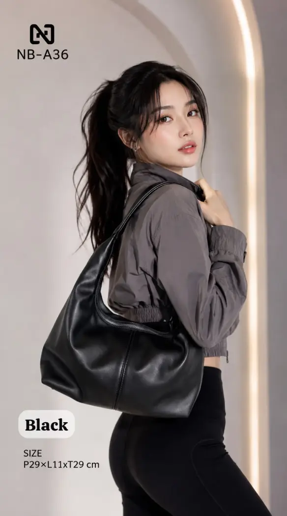 Minimalist Hobo Shoulder Bag gallery