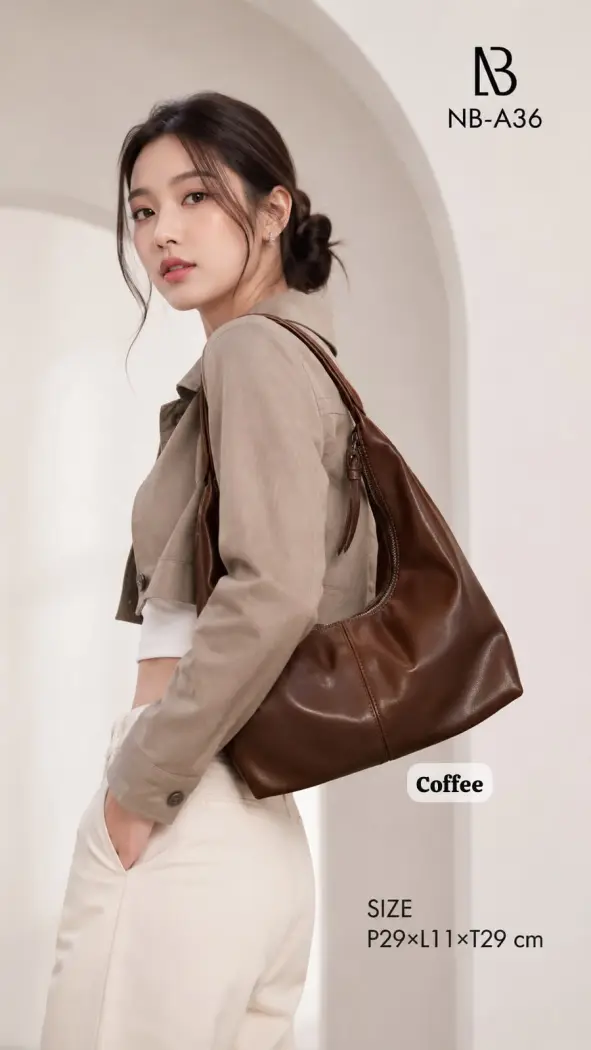Minimalist Hobo Shoulder Bag gallery